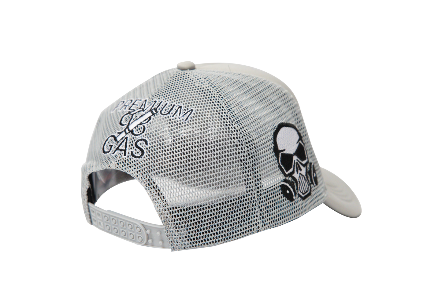 Gas Service Trucker Hat Light Grey