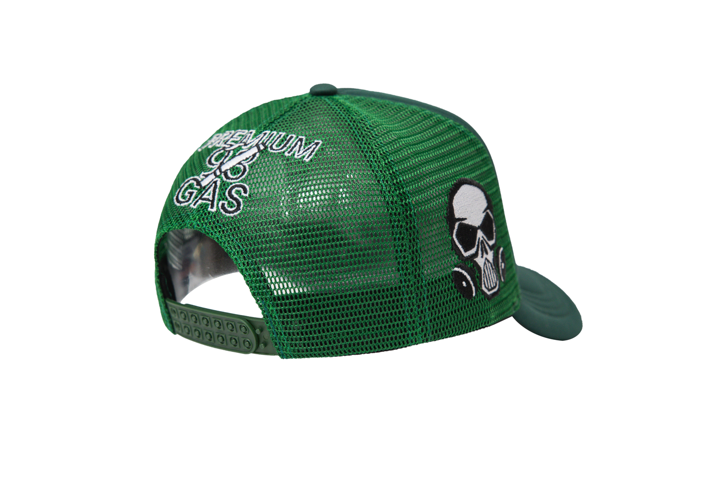 Gas Service Trucker Hat Hunter Green