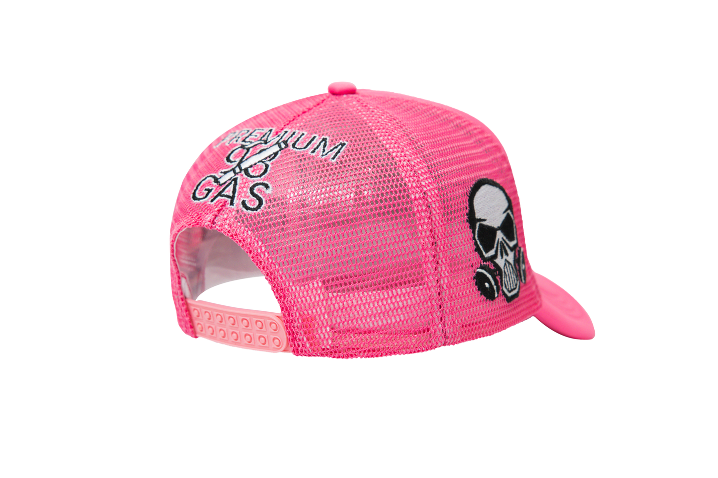 Gas Service Trucker Hat Bubble Gum Pink