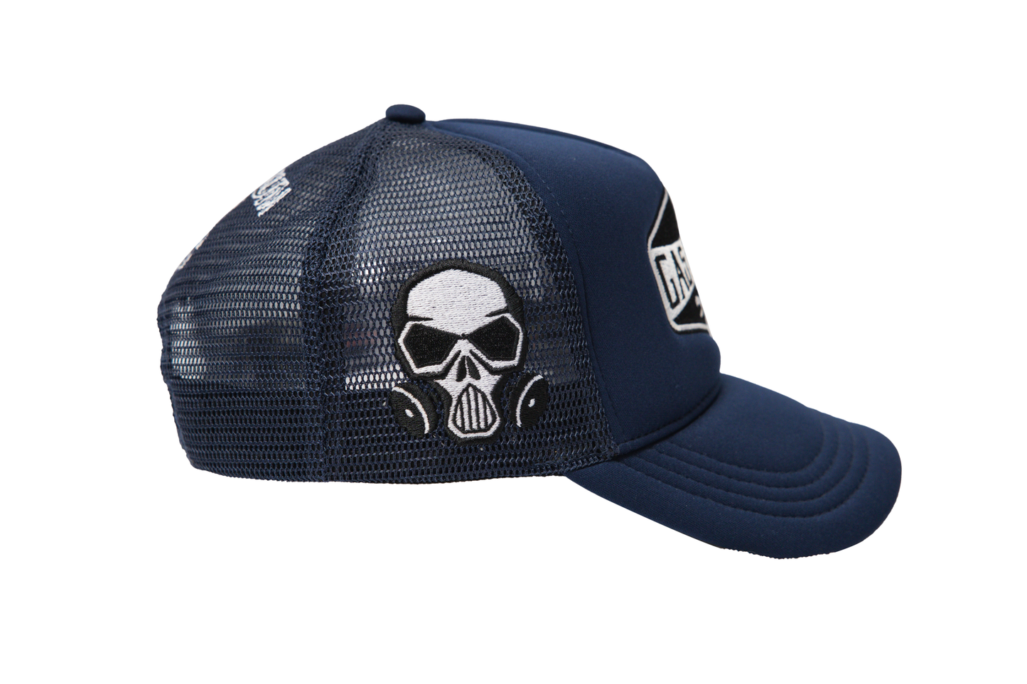 Gas Service Trucker Hat Navy Blue