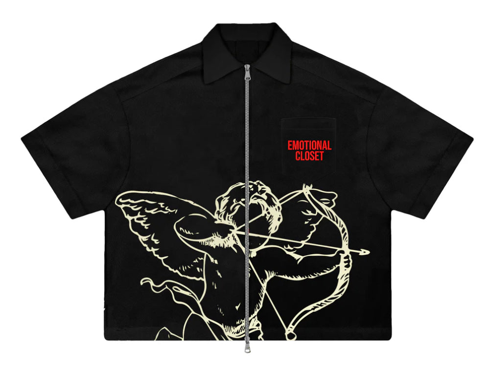 Mixed Emotion Angels Shirt Black