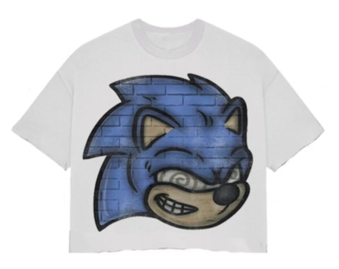 Prestige Collection Sonic Big Head Tee White