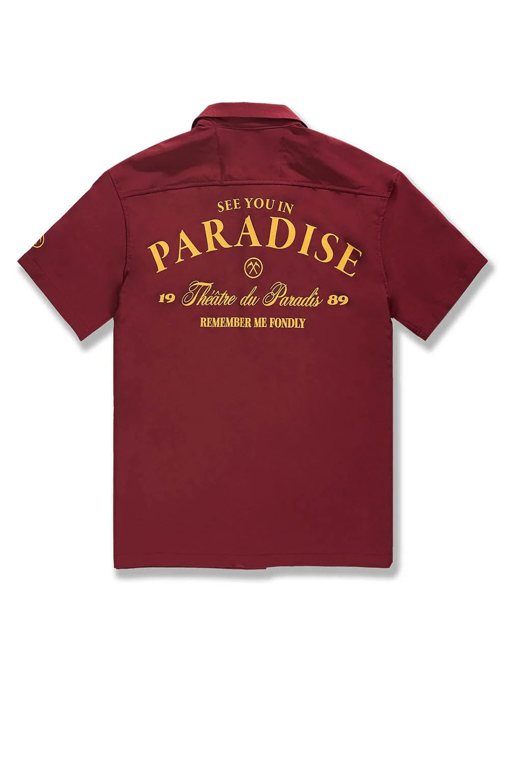 Jordan Craig El Paso Mechanic S/S Shirt Wine