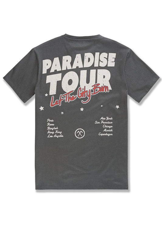 Jordan Craig Paradise Tour Tee Charcoal