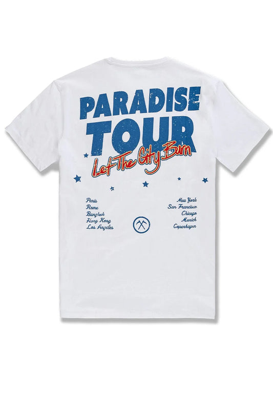 Jordan Craig Paradise Tour Tee White