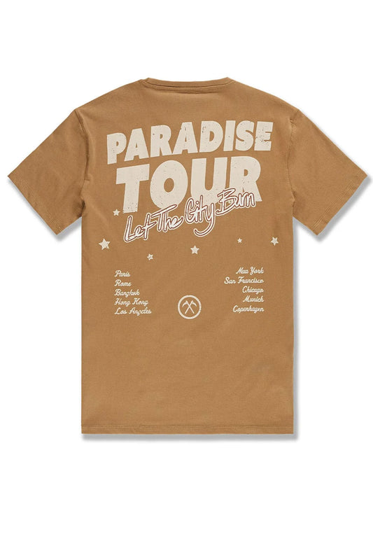 Jordan Craig Paradise Tour Tee Mocha