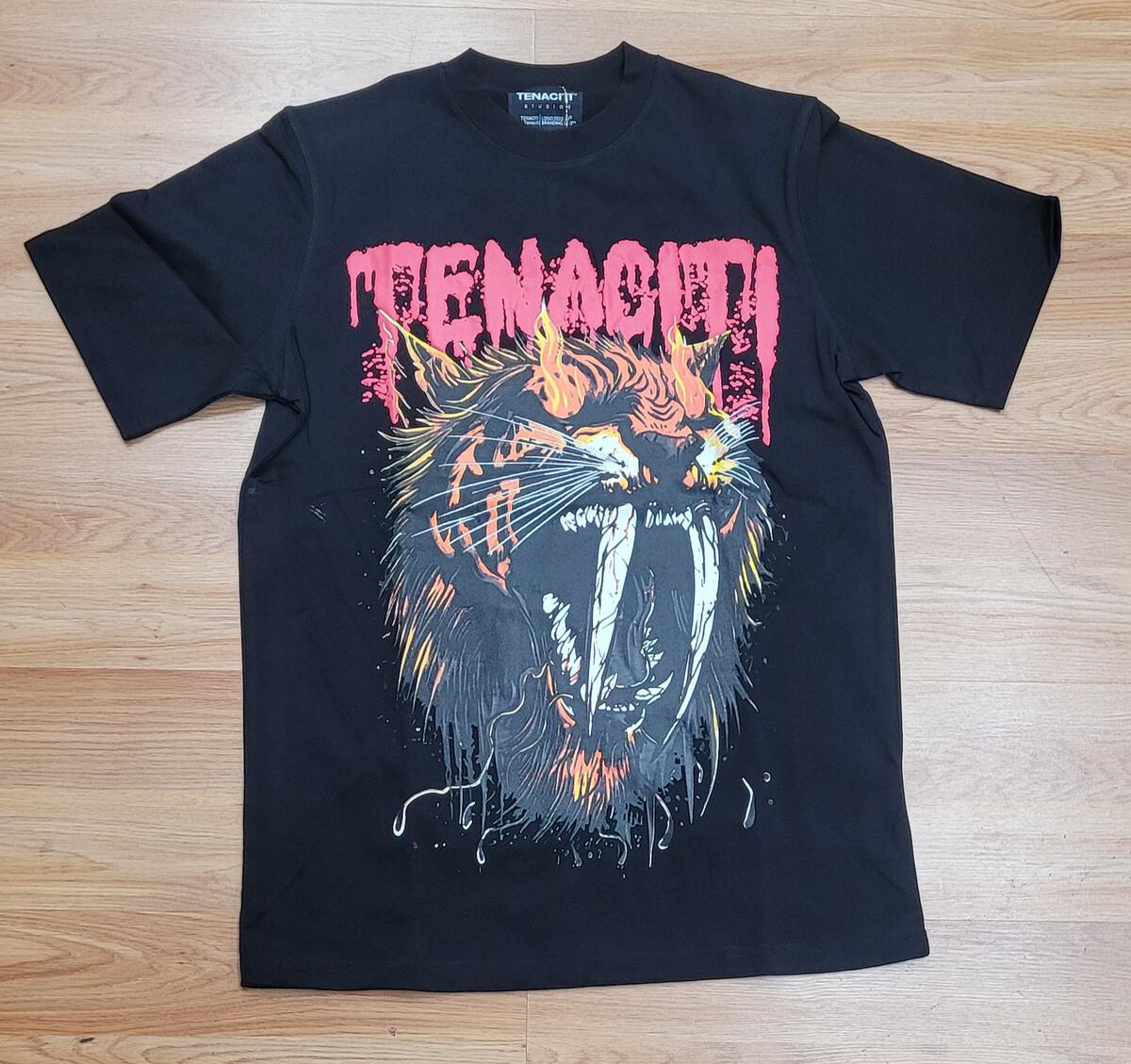 Tenacity Studios Fear None Tee Black