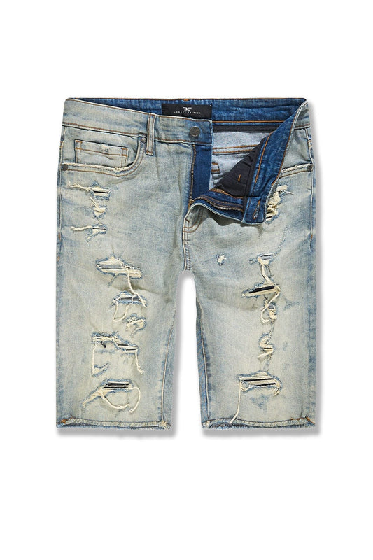 Jordan Craig Arlington Denim Shorts Lager