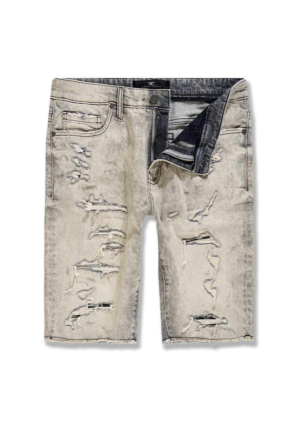 Jordan Craig Arlington Denim Shorts Bone White