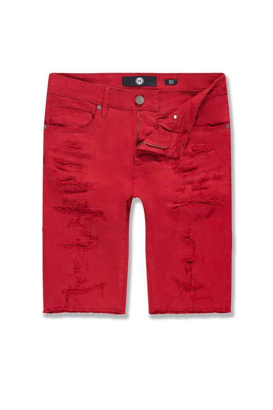 Jordan Craig Tulsa Twill Shorts Red