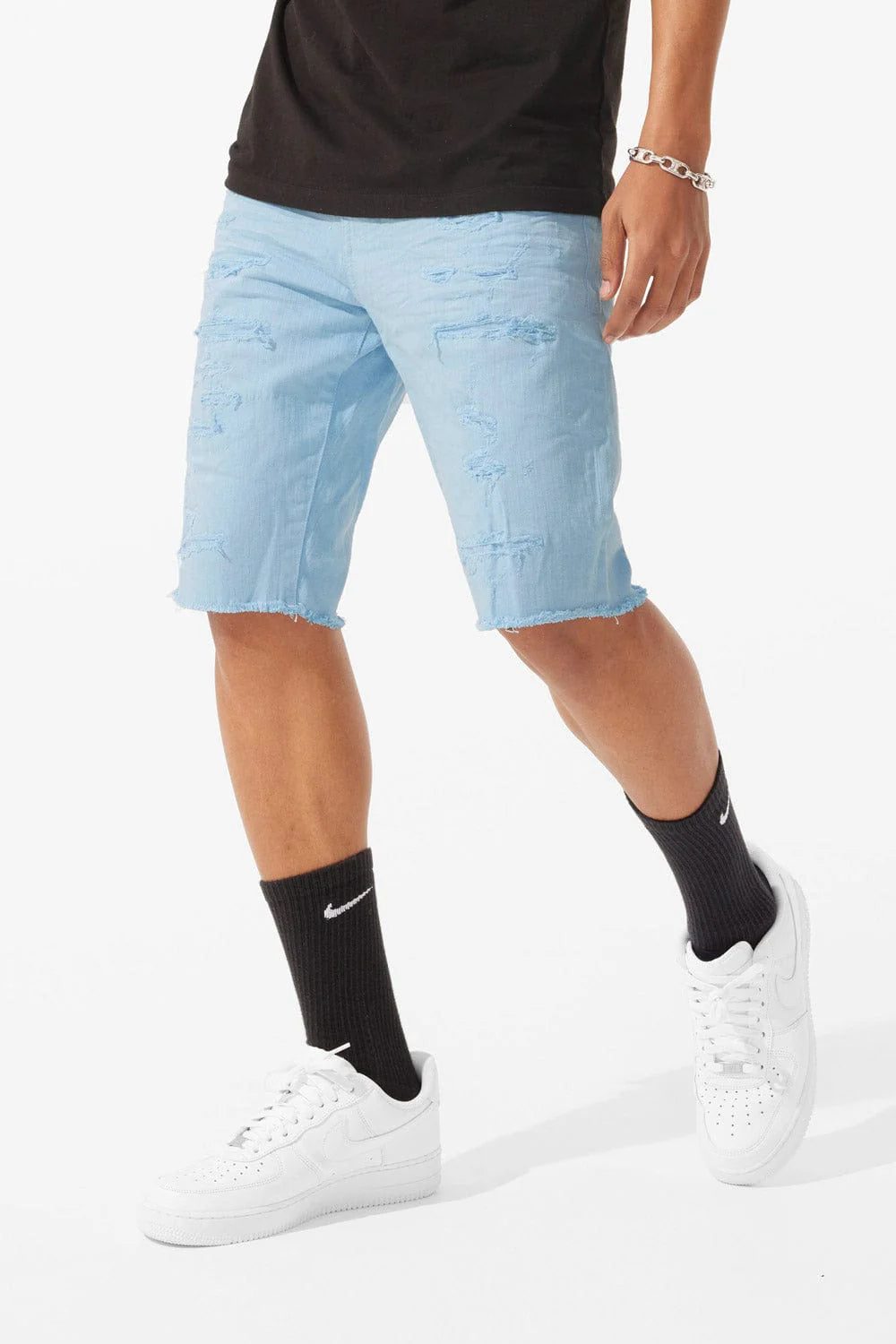 Jordan Craig Twill Shorts Blue