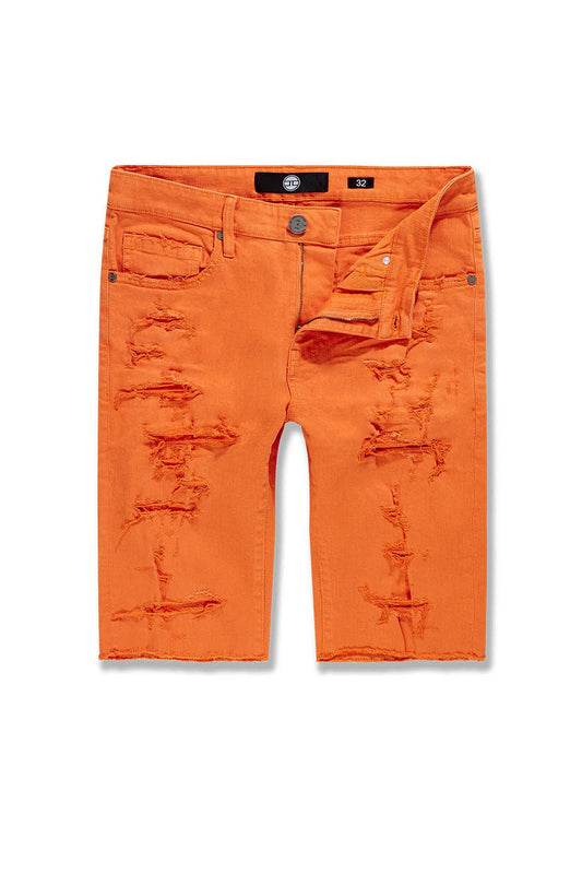 Jordan Craig Tulsa Twill Shorts Orange