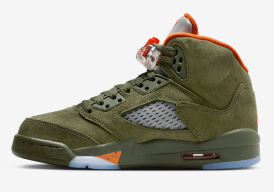 Air Jordan 5 Army Olive