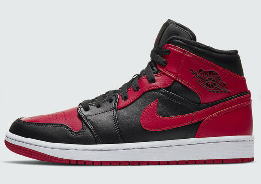 Air Jordan 1 Mid Fire Red