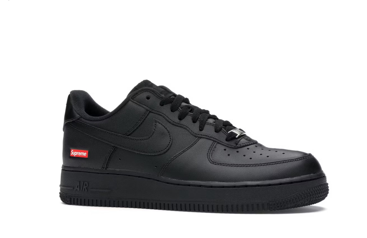 Supreme Air Force 1 Low Black