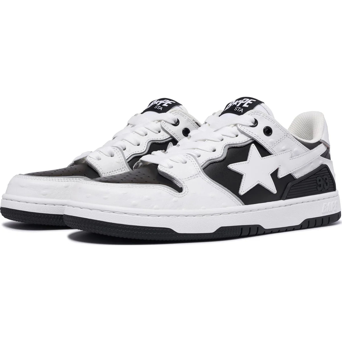 BAPE Skate #1 STA White Black