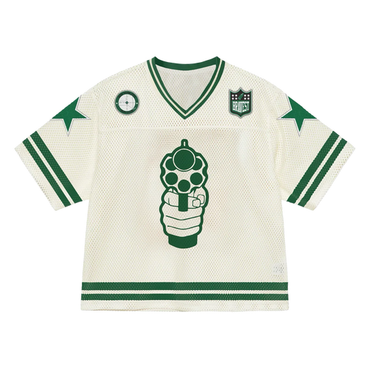 Bravest Studios 911 Football Jersey Cream