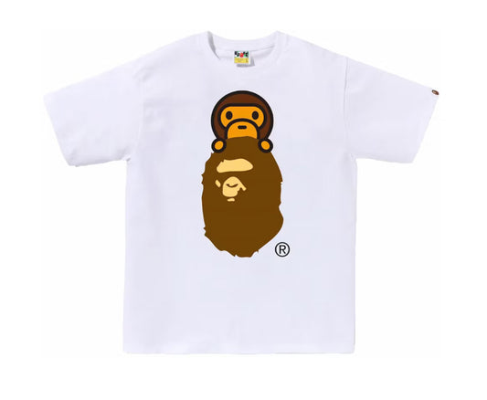 Bape Milo on Ape Head White