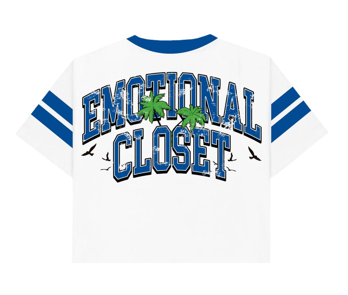 Mixed Emotion Guitar Cropped Tee