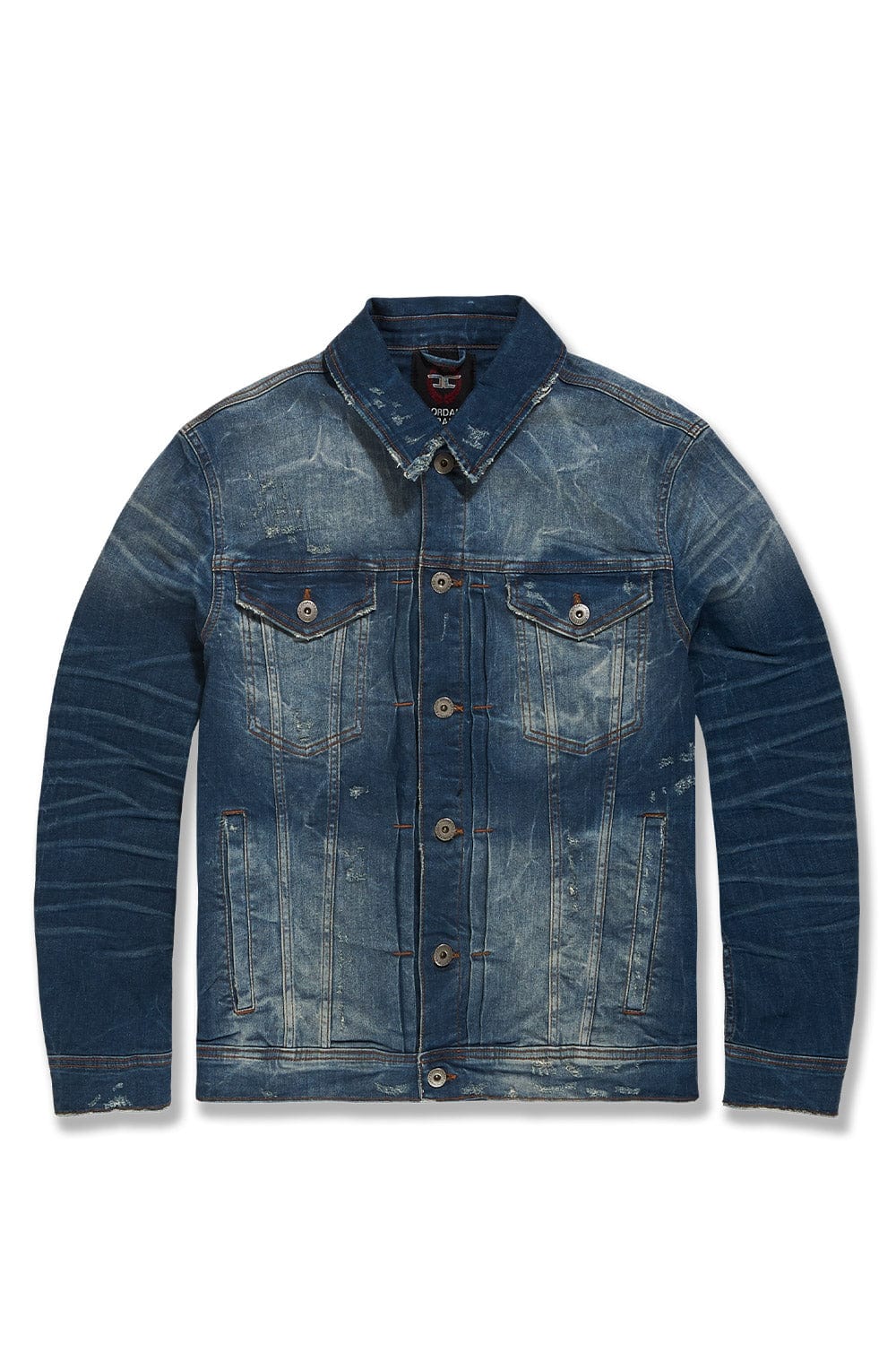 JORDAN CRAIG MEADOWLANDS DENIM TRUCKER JACKET (AZURE)