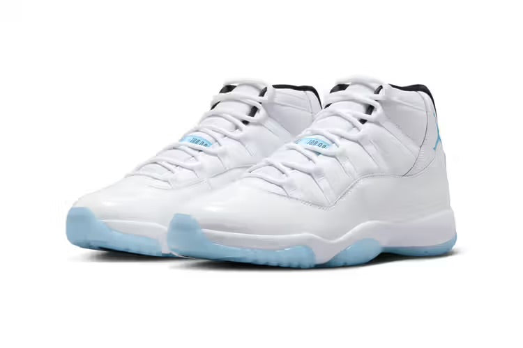 JORDAN 11 LEYEND BLUE (COLUMBIA) WHITE