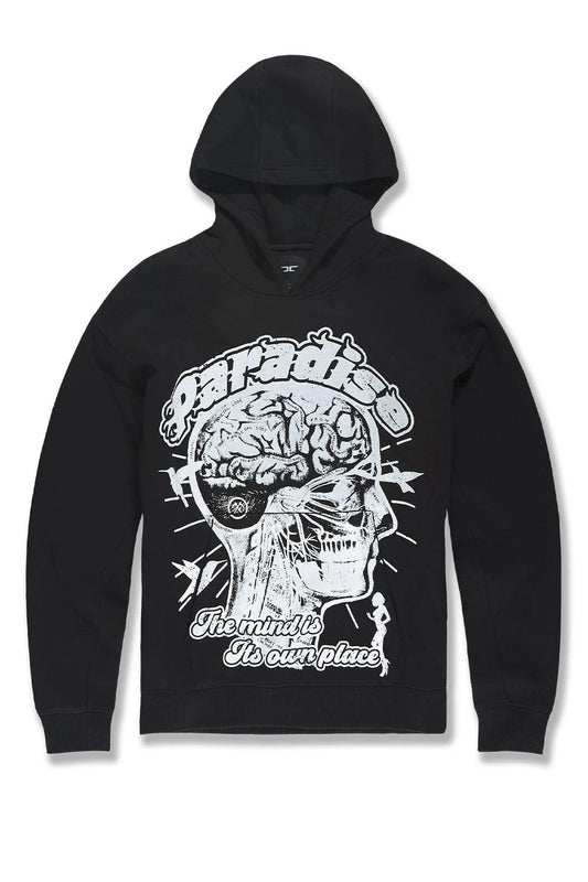 JORDAN CRAIG CRANIAL PARADISE PULLOVER HOODIE BLACK