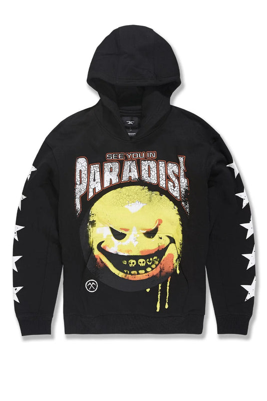 JORDAN CRAIG BAD INTENTIONS PULLOVER HOODIE BLACK