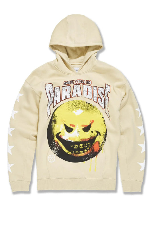 JORDAN CRAIG BAD INTENTIONS PULLOVER HOODIE KHAKI