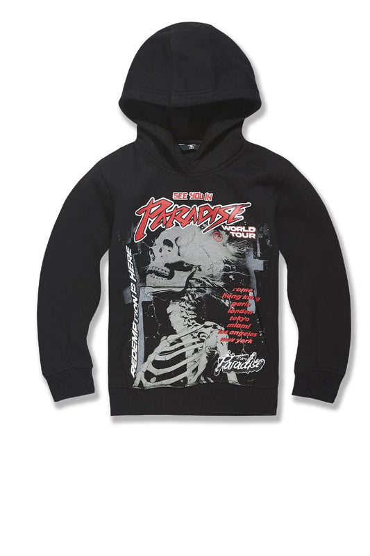 JORDAN CRAIG KIDS HEAD BANGER PULLOVER HOODIE (BLACK)