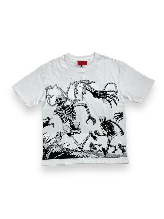 Exit 0 Runaway Tee White Black