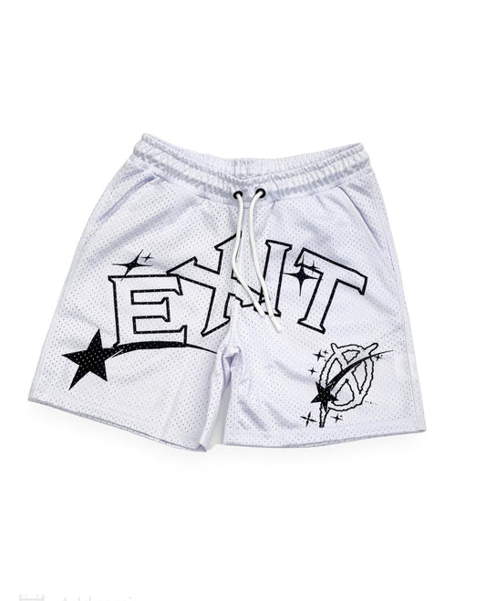 Exit 0 Exit Starz Shorts White