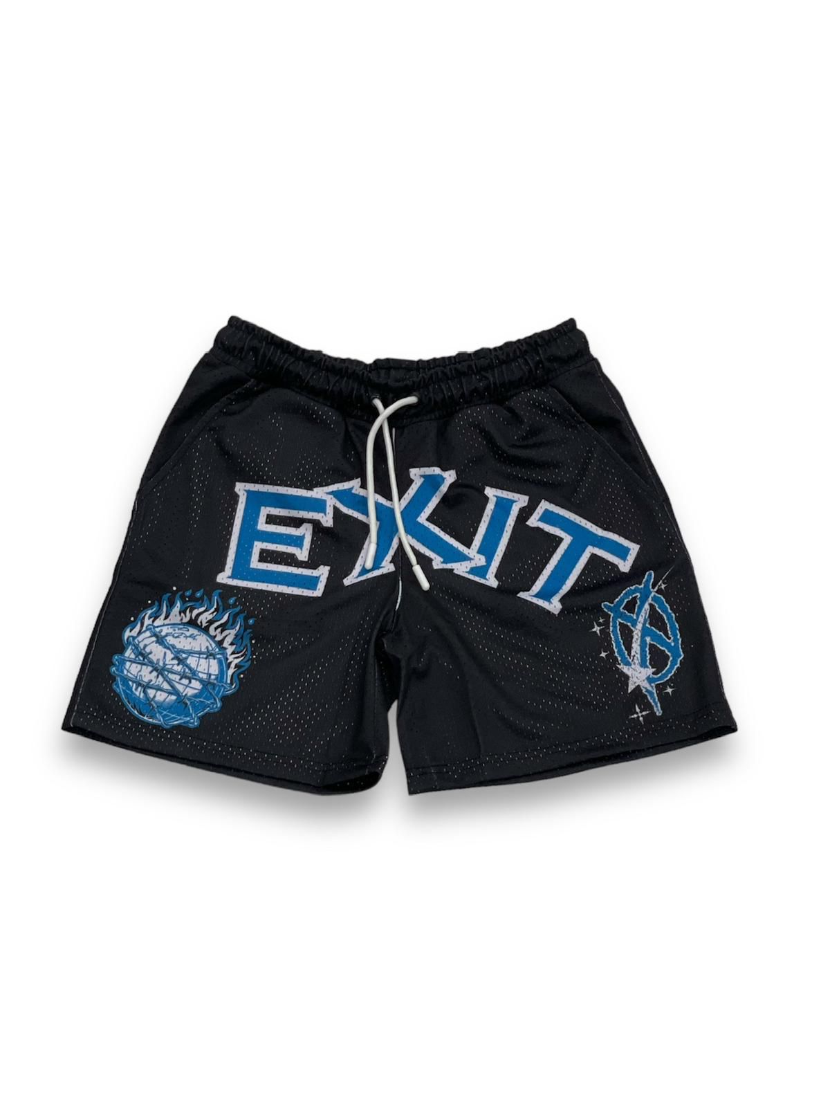 Exit 0 Globe Fire Shorts Black B