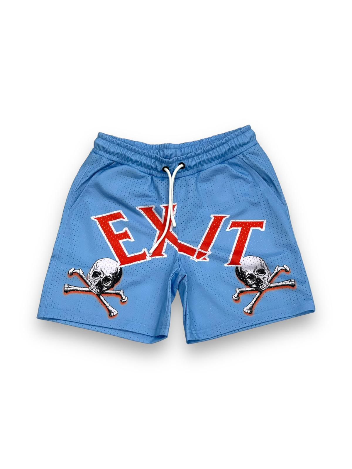 Exit 0 Deadly Shorts Blue R